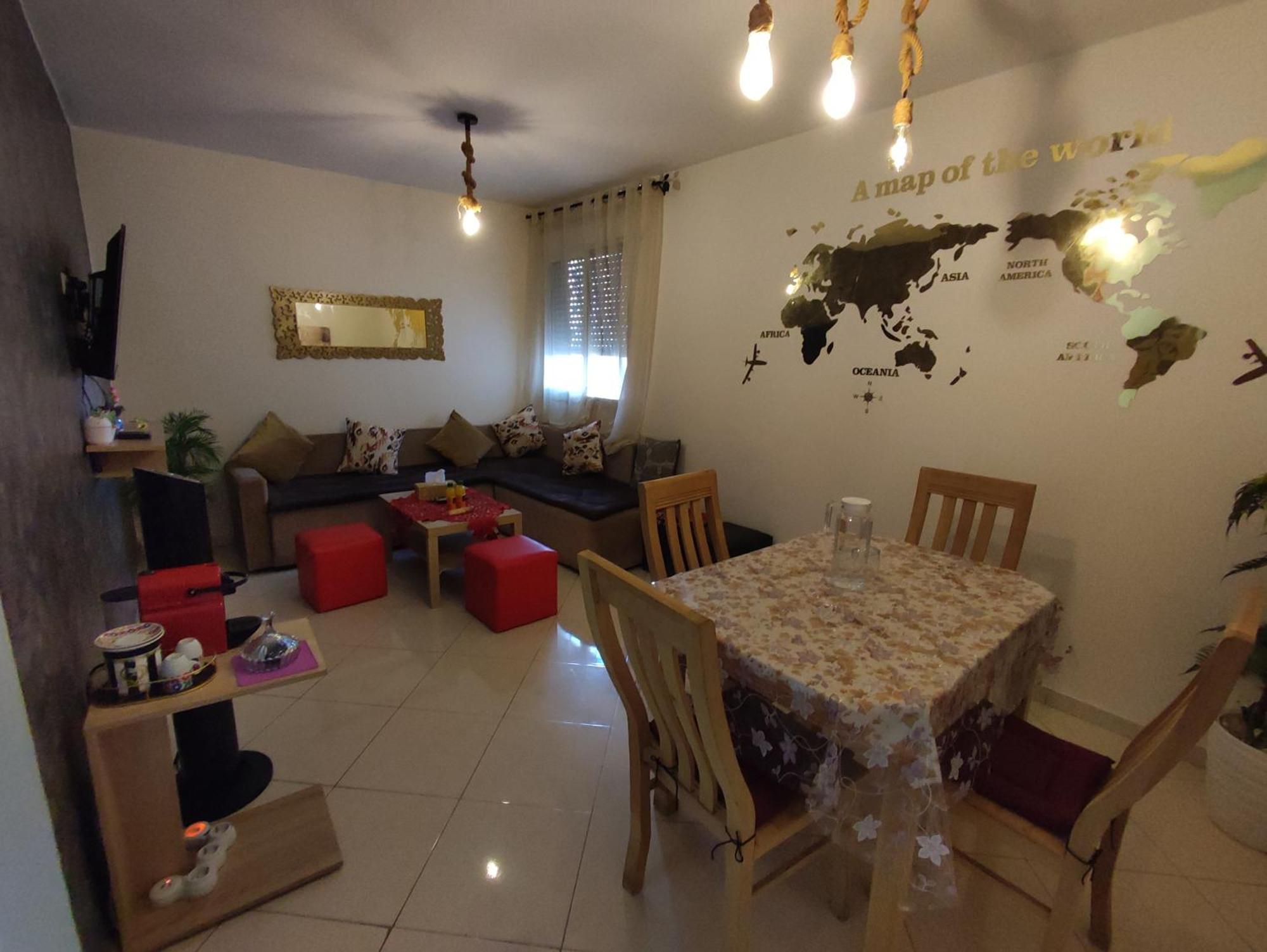 Beautiful Ground-Floor Apartment With Portable Air Conditioning, Parking, And Free Wi-Fi Casablanca Exterior photo
