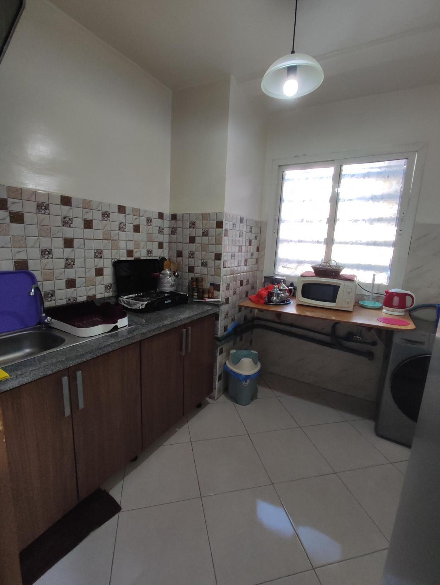 Beautiful Ground-Floor Apartment With Portable Air Conditioning, Parking, And Free Wi-Fi Casablanca Exterior photo